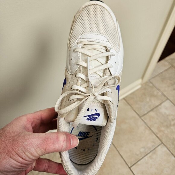 Nike Women's Air Max Excee Athletic Shoes, White/Lapis, Sz 10 - Picture 15 of 16